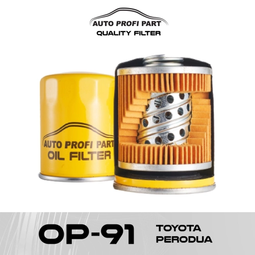 Auto Profi Part Engine Oil Filter OP-91 Toyota Perodua