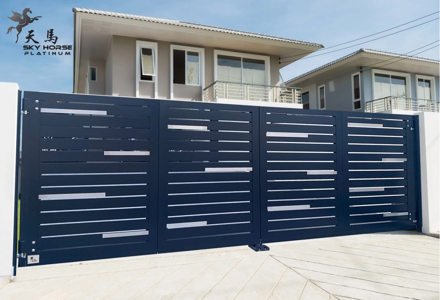 Aluminum Stainless Steel Auto Gate System Subang Jaya | Malaysia