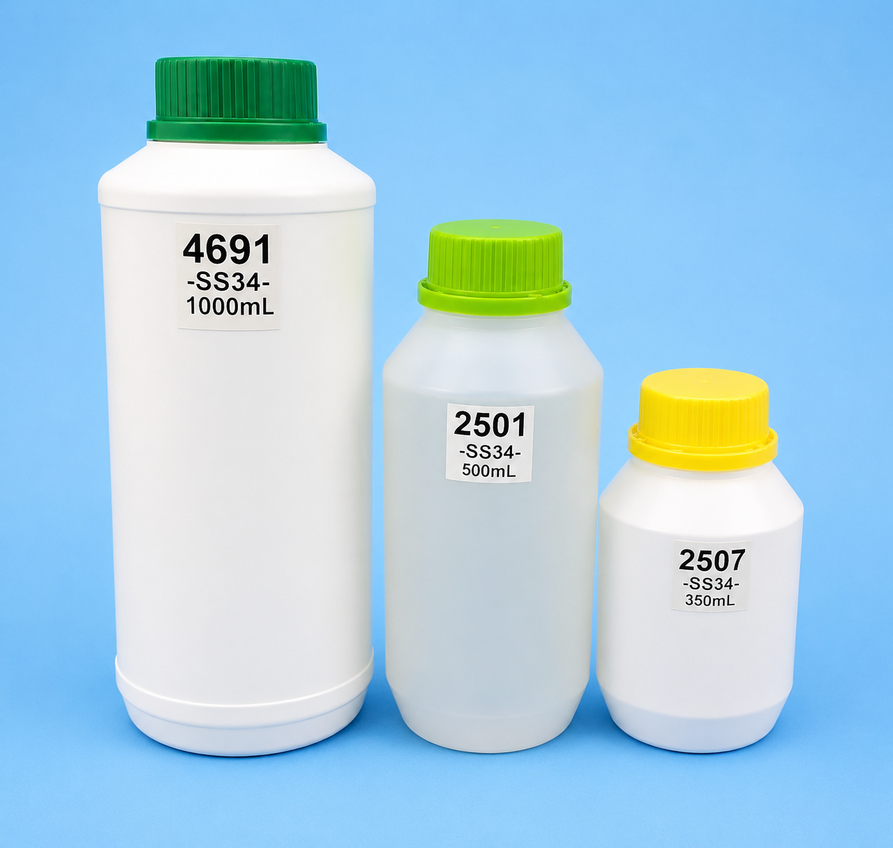 350-1000ml Chemical Bottle : 4691 & 2501 & 2507