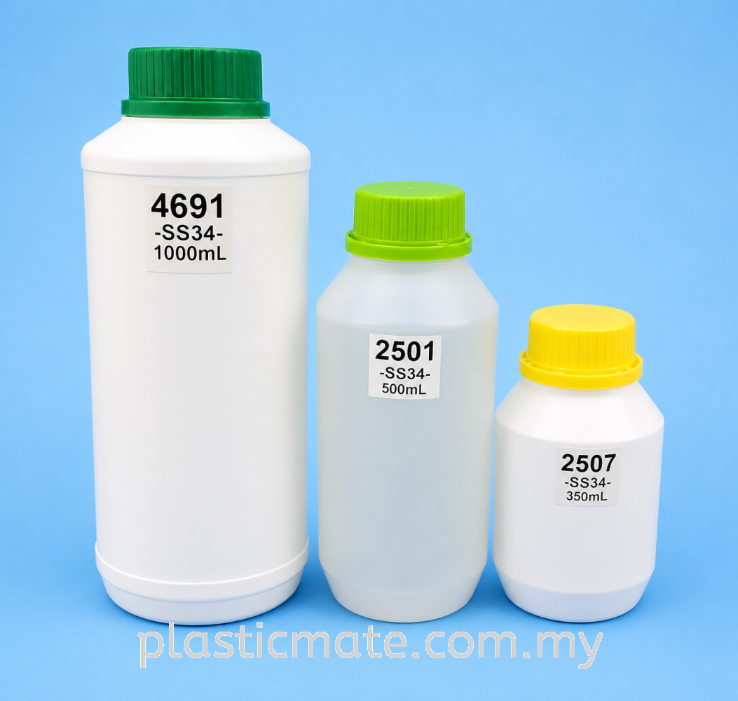 350-1000ml Chemical Bottle : 4691 & 2501 & 2507
