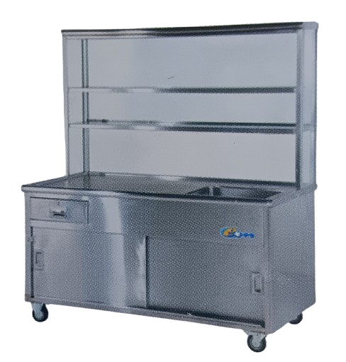 S/S TEA COUNTER WITH SINK