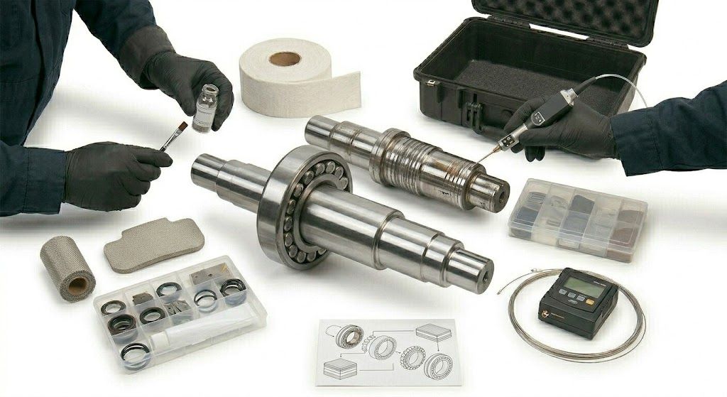 Electric Bearing Shaft Repair & Replacement