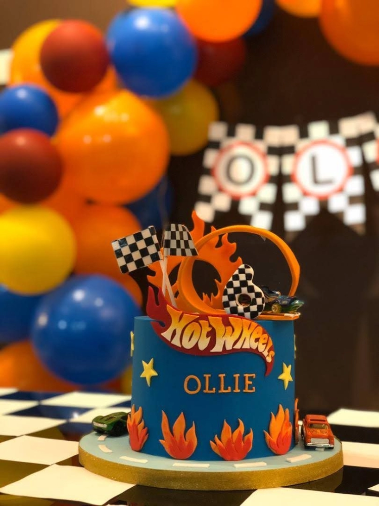 Hot Wheel Car Cake