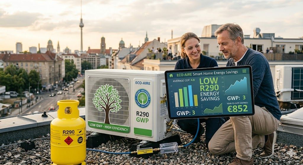 low GWP R290 energy savings