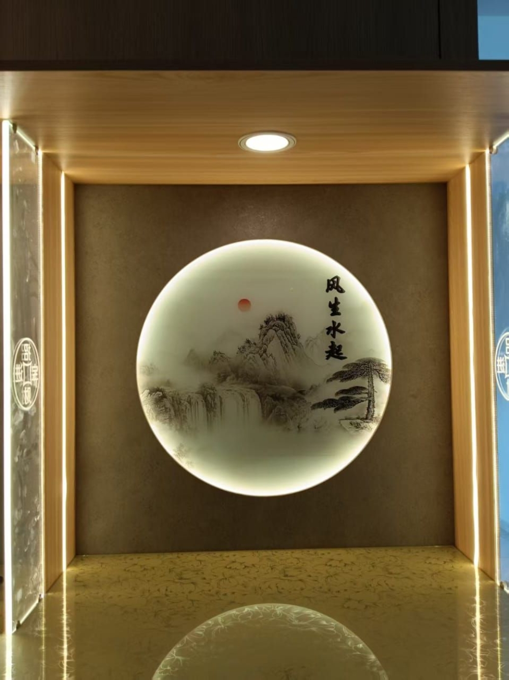 Modern Buddhist Prayer Altar Cabinet Malaysia | Contemporary Home Worship Table with LED Lighting | Modern Chinese Buddhist Altar Cabinet with LED Lighting and Storage for Condo & Home | Deliver Penang, KL – Cheras, Puchong, Georgetown, Tanjong Tokong, Ipoh & Sungai Petani