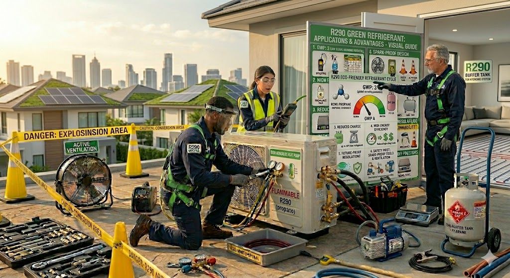 R290 green refrigerant applications