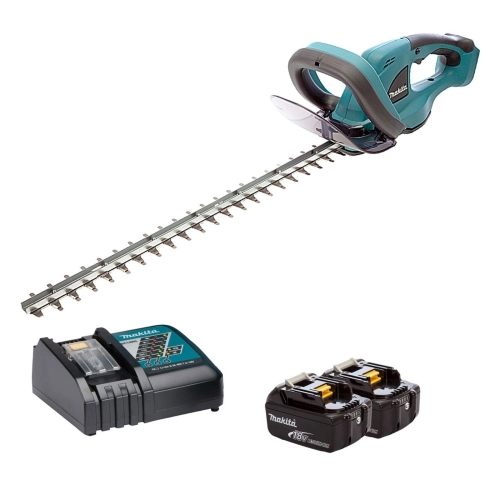 Makita DUH523RFE: Cordless Hedge Trimmer, 18V, Blade Length 20”, 1700spm, 3.0kg