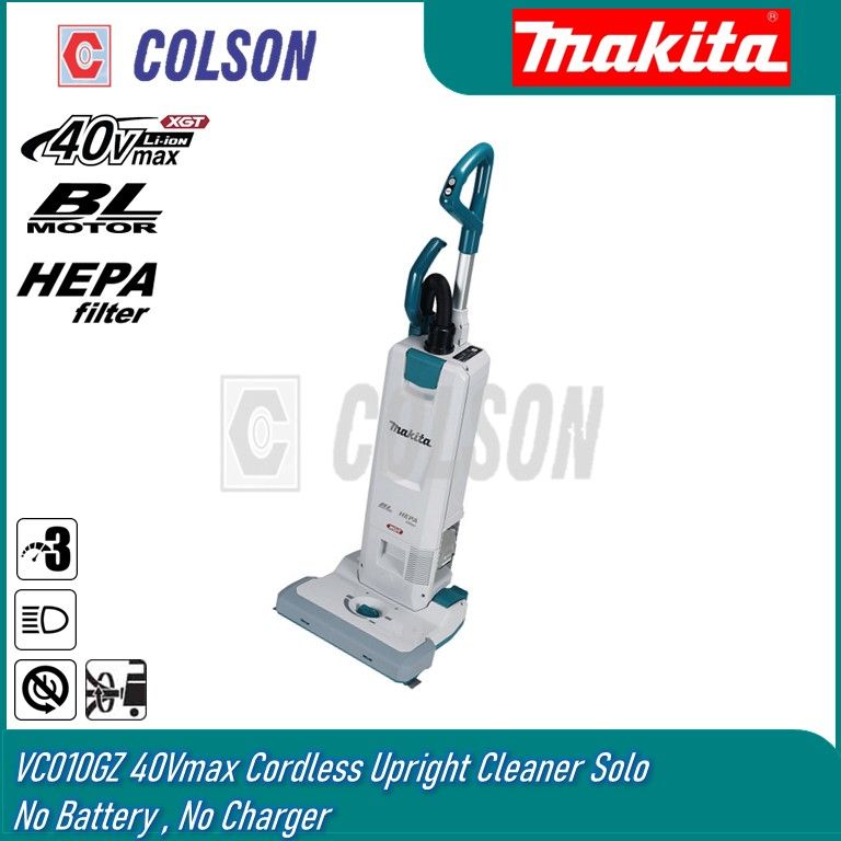 MAKITA VC010GZ 40Vmax Cordless Upright Cleaner Solo