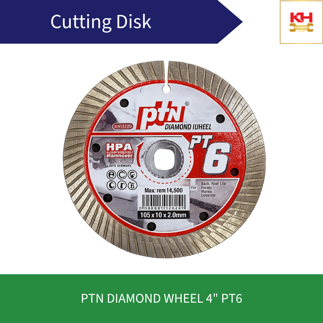 PTN Diamond Wheel 4" PT6