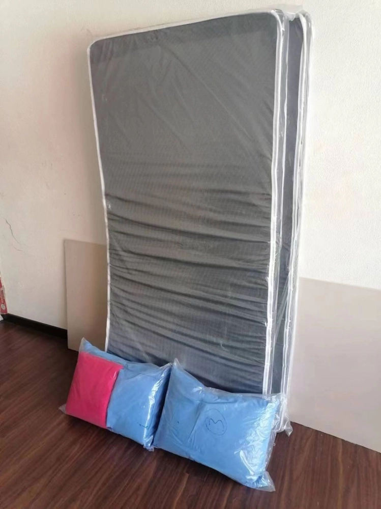 Single Mattress Set with Pillow Bedsheets Blanket | Hostel Furniture Set | Tilam Bujang Asrama Bantal Murah | KL | Penang | Shah Alam | Klang | Muar | Johor bahru | Sungai Petani | Kedah | Kulim | lunas