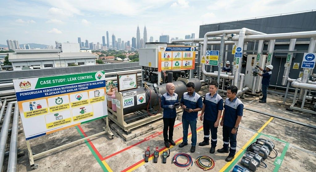 refrigerant leakage control industrial Malaysia