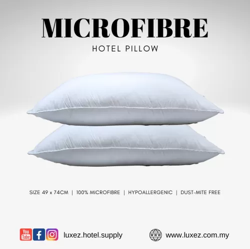 Luxez Microfibre Hotel Pillow