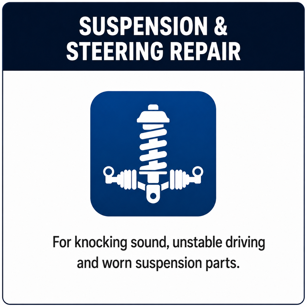 Suspension & Steering Repair