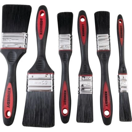 KEN5336790K - PROFESSIONAL PAINT BRUSHES - SYNTHETIC (SET-6)