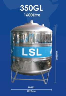 STAINLESS STEEL WATER TANK - RB122