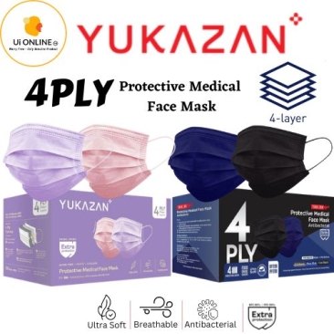 Yuka Zan 4ply Medical Protective Face Mask *50's