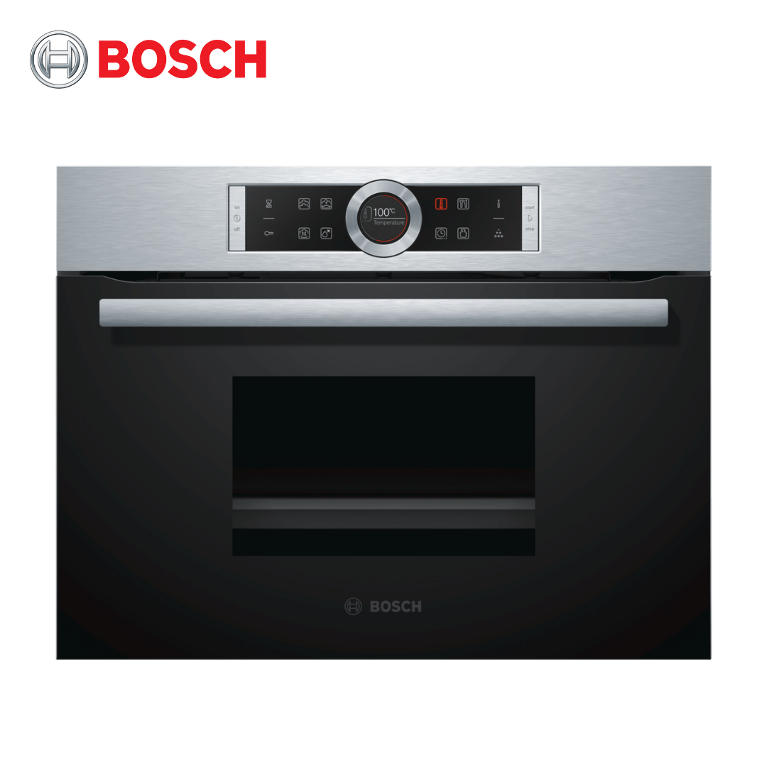 Bosch 60cm Built-in Compact Oven CMG633BS1B, Series 8