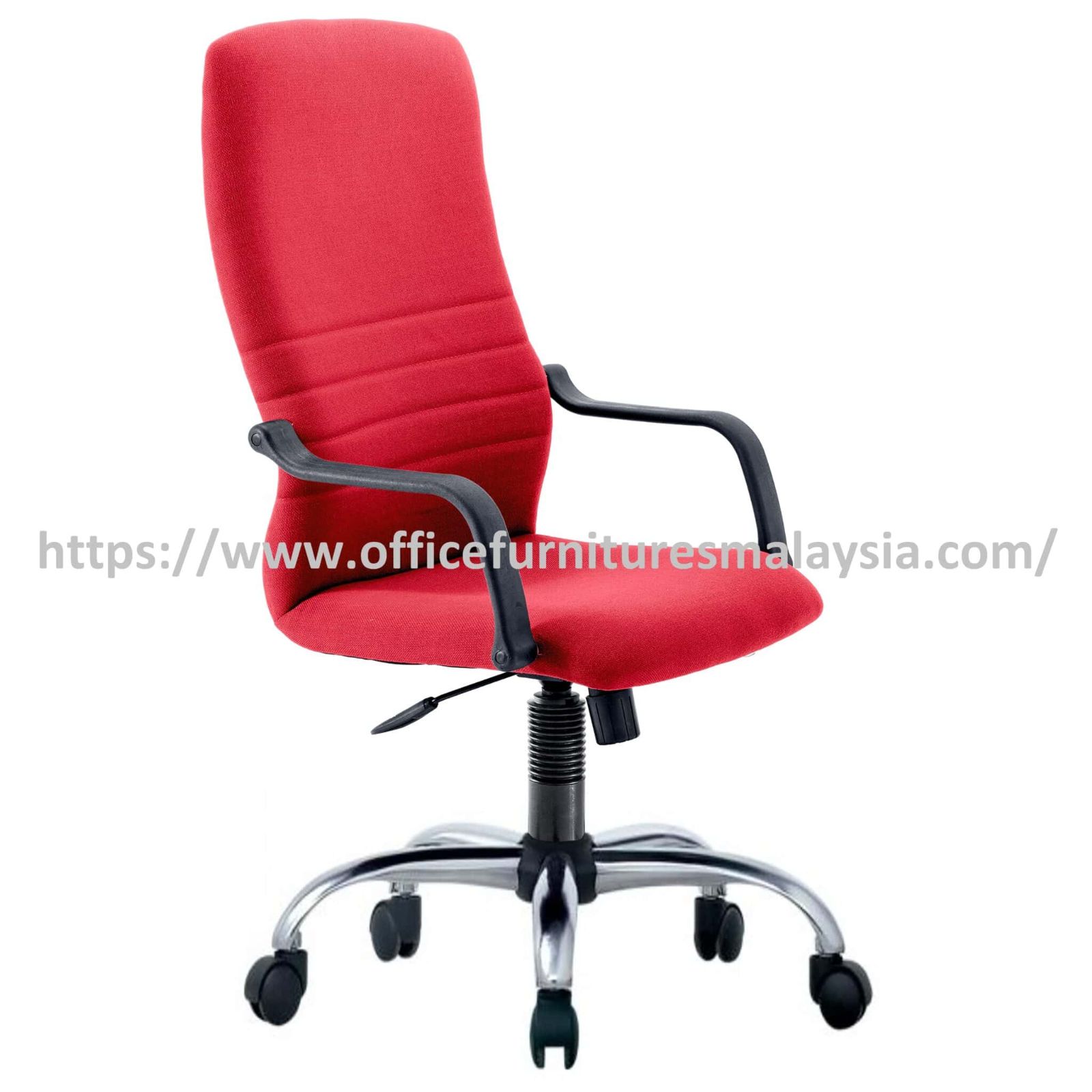 Amazing Budget Chrome Highback Office Chair OF5AR211511C