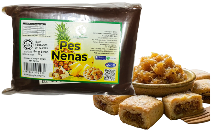 Pineapple Paste (Seasonal Product) 1000 Grams RM21.90 X 5 Units C.Dwi Makmur