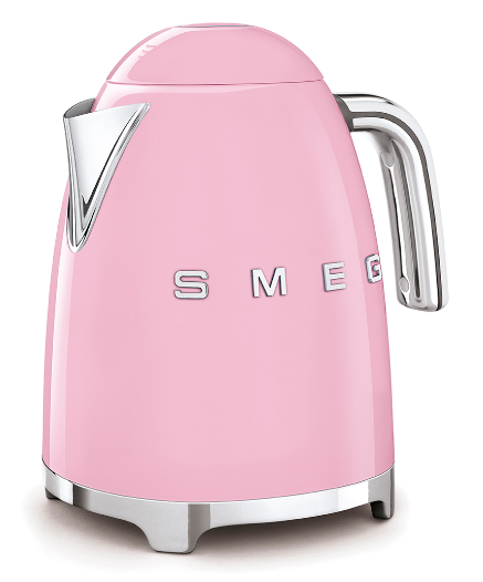 SMEG Kettle 1.7 Liter KLF03PK FOC Pot / SMEG Cerek Air 1.7 Liter KLF03PK (Pink)