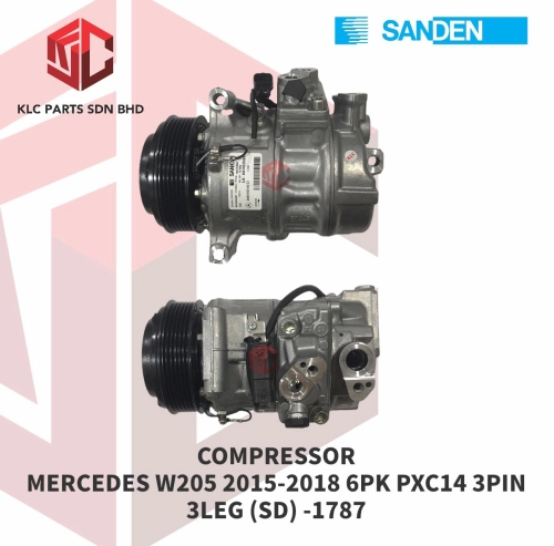 COMPRESSOR MERCEDES W205 2015-2018 6PK PXC14 (SD) -1787