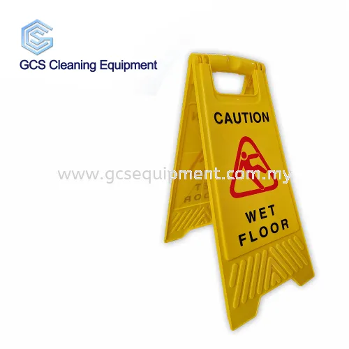 A Floor Sign / Wet Floor Sign / Cleaning In Process Sign / Floor Caution Sign Board