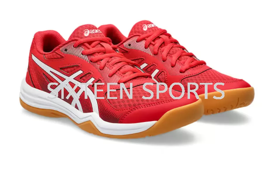 Asics Upcourt 5 Badminton Women Shoes (CLASSIC RED/BEET JUICE)