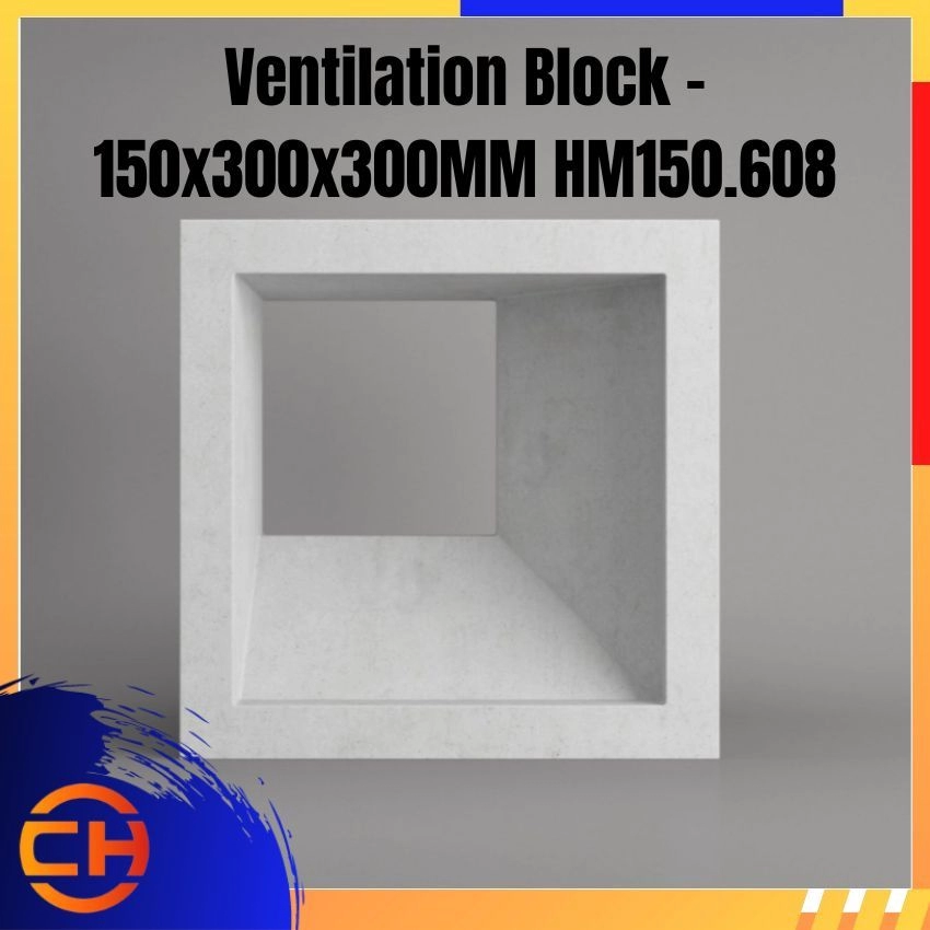Ventilation Block - 150x300x300MM HM150.608