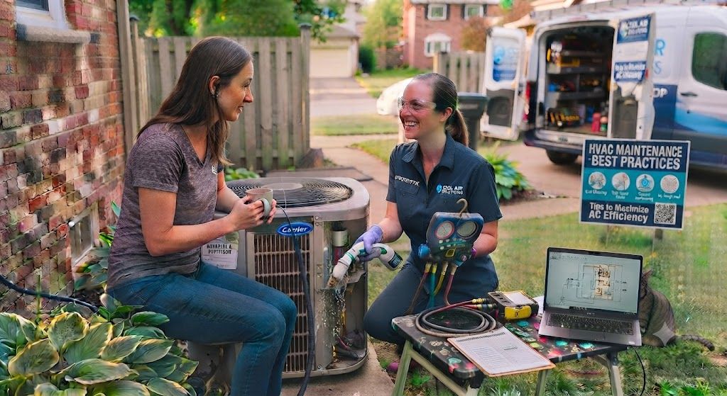 Air conditioning performance maintenance