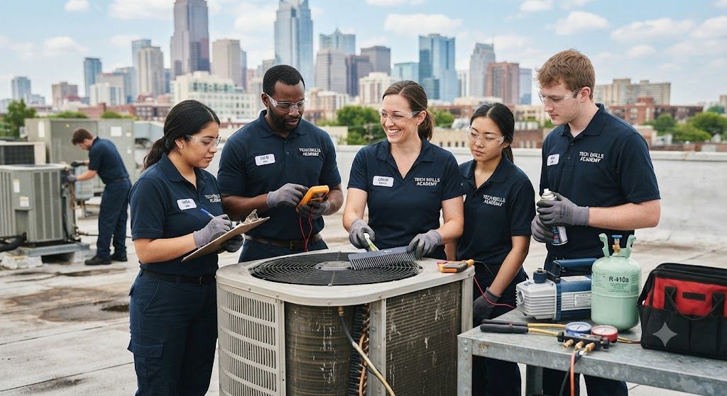 HVAC maintenance inspection training
