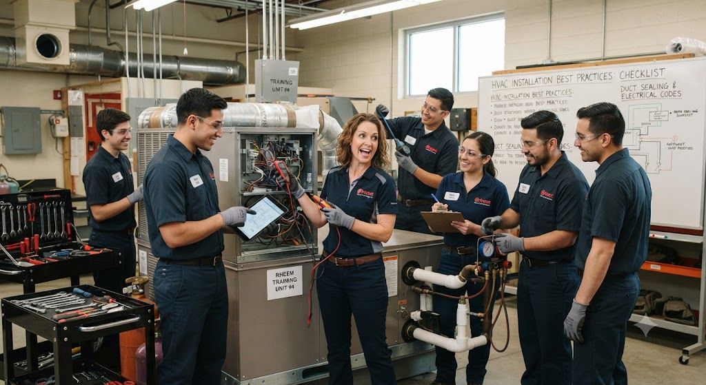 HVAC installation best practices training
