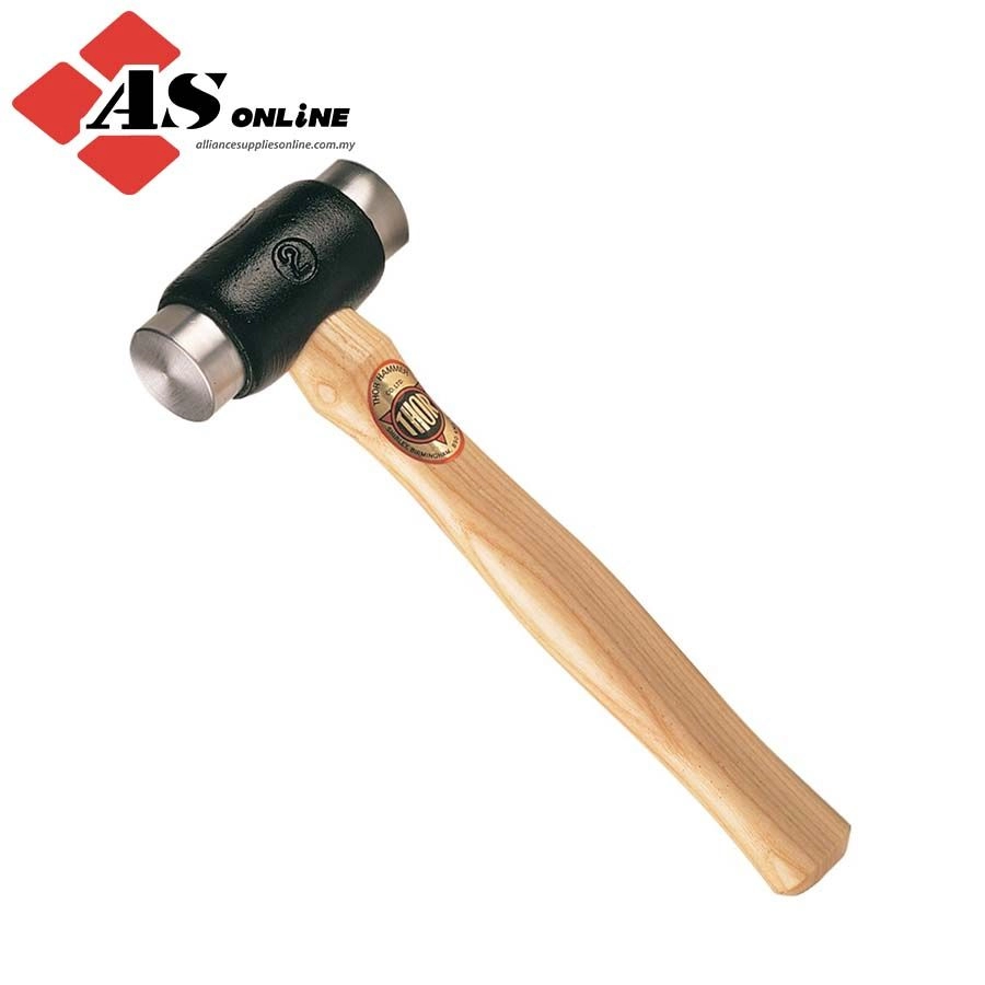 THOR Aluminium Head Hammer, 1440g, Wood Shaft, Replaceable Head, Size 3 / Model: THO5270503D