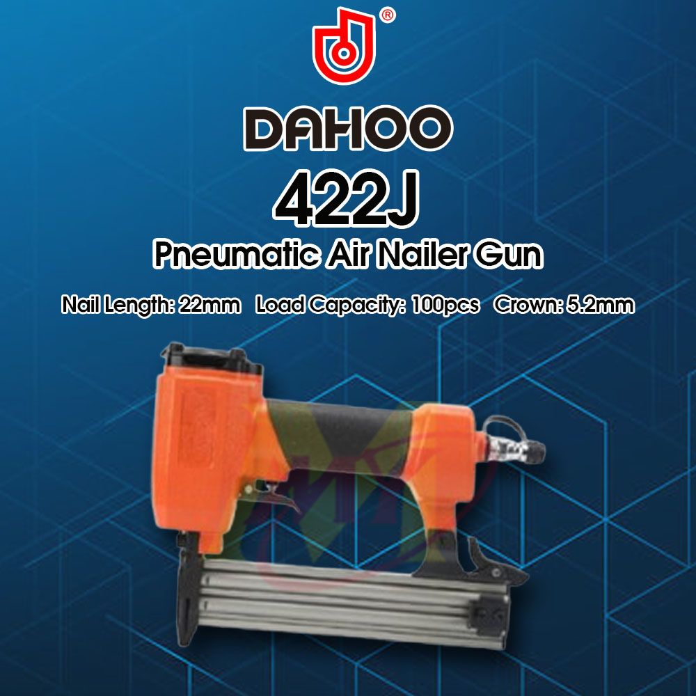 DAHOO 422J Pneumatic Air Nailer Gun 22mm [Code: 3620]