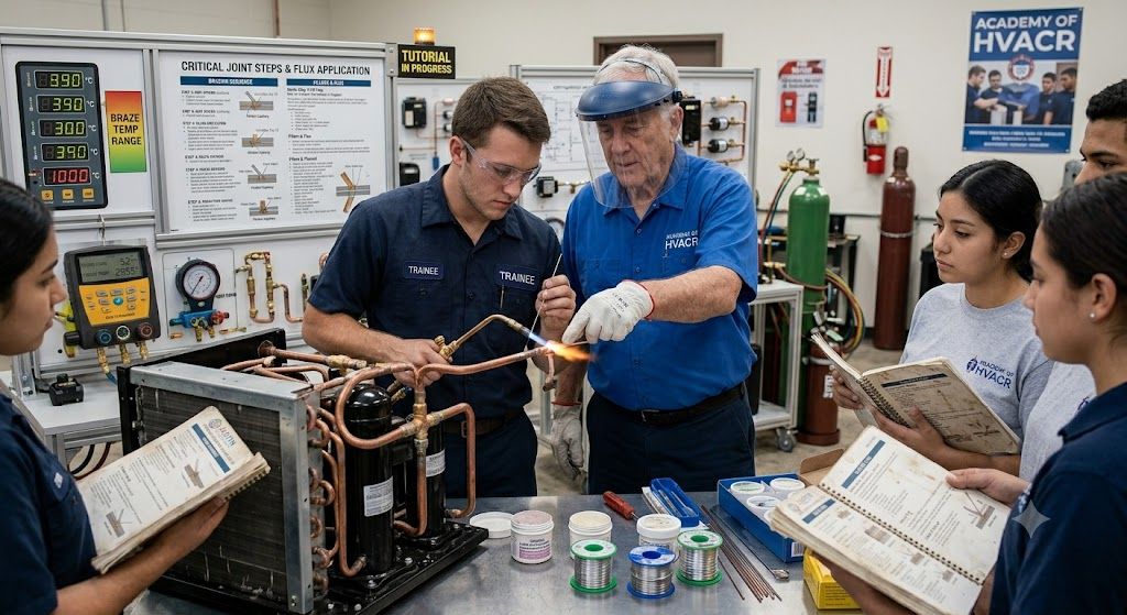 refrigeration system brazing tutorial