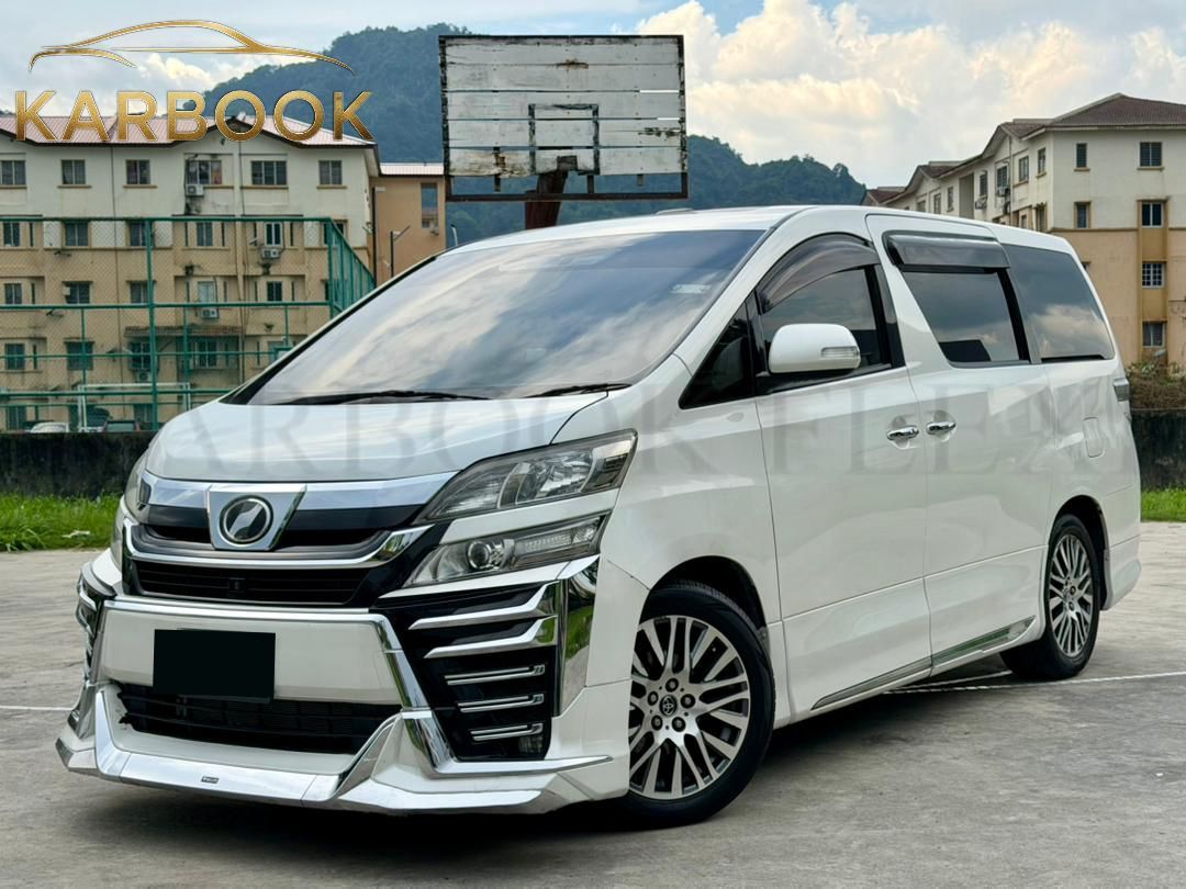 Toyota Vellfire 2.5L - White