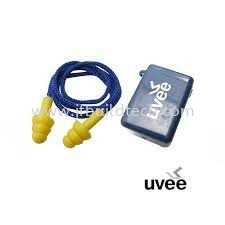 UVEE UP6990 REUSABLE SILICONE EAR PLUGS WITH CARRYING CASE