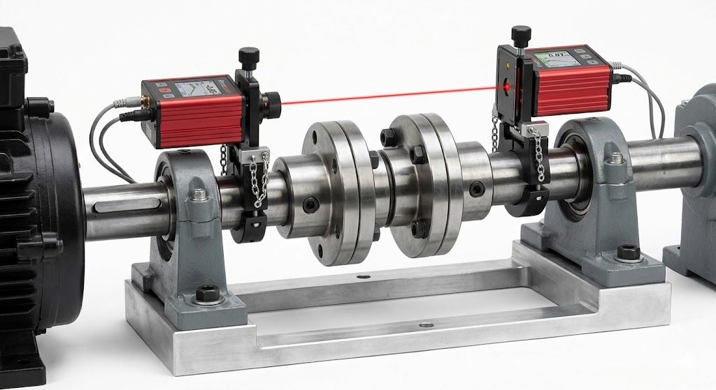 Electric Motor Shaft Centering