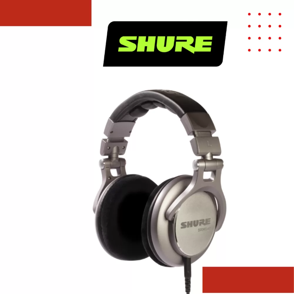 Shure SRH940 Closed-back Pro Studio Reference Headphone