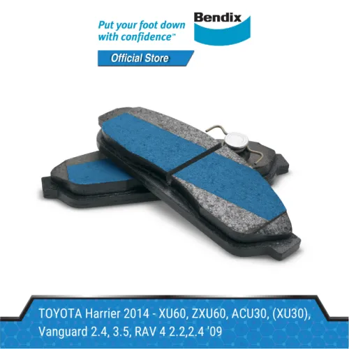 Bendix Front Brake Pads - Toyota Harrier 2014 -XU60, ZXU60, ACU30, (XU30), Vanguard 2.4, 3.5, RAV 4 2.2,2.4 '09 (DB1801)