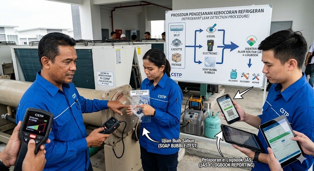 low GWP refrigerant leak detection Malaysia