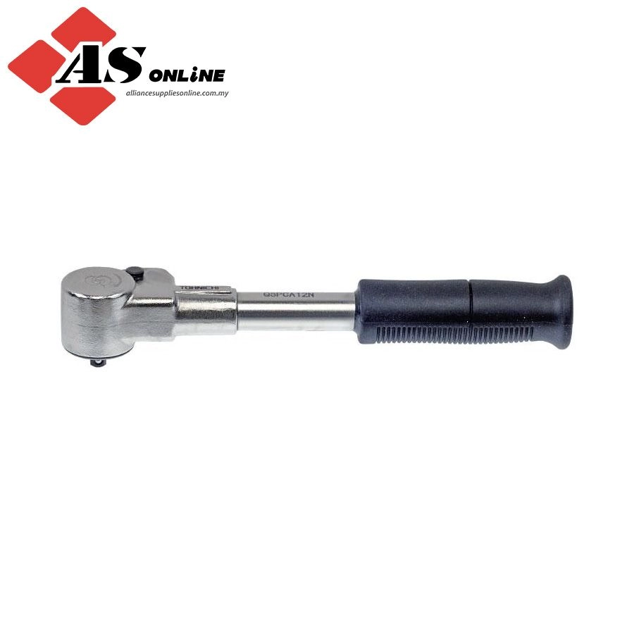 TOHNICHI QSPCA Ratchet Head Slip Type Preset Torque Wrench / Model: QSPCA12N