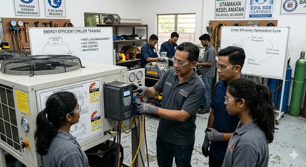 Energy efficient chiller training
