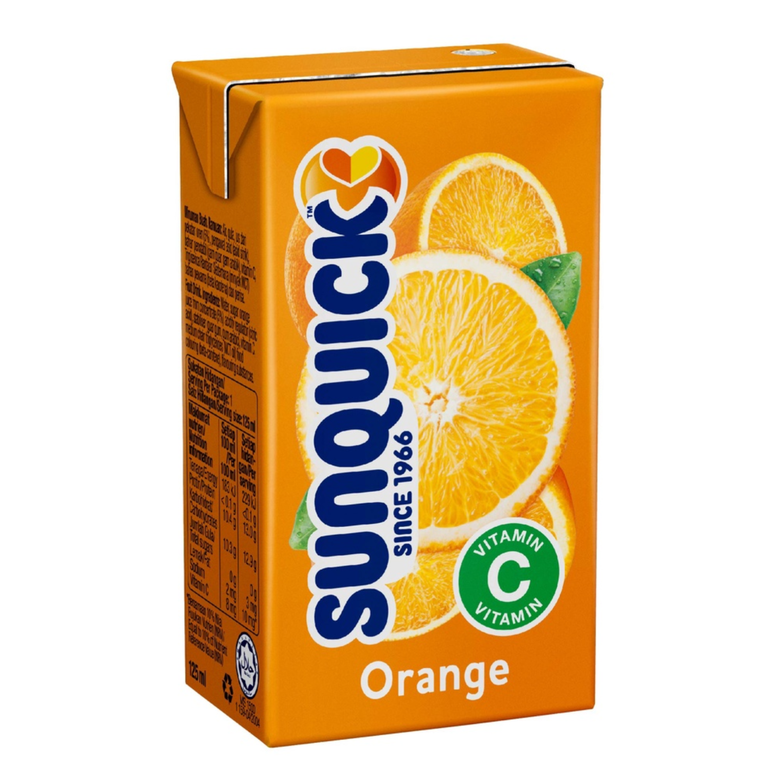Sunquick Mini Orange Fruit Drink 125ml