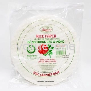 22cm Rice papper Veitnam Halal 300g