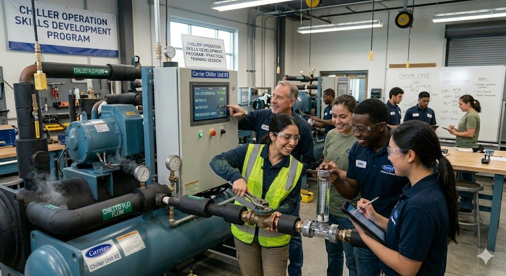 Chiller operation skills development program