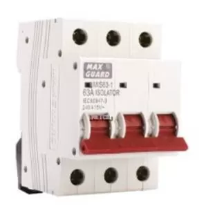 Maxguard 32A 3 Pole Isolator (SIRIM APPROVED)