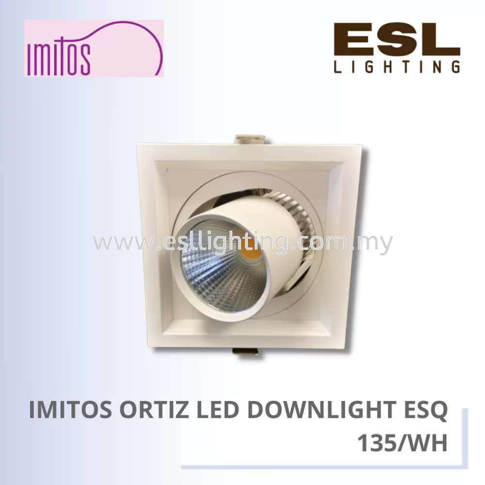IMITOS Ortiz LED Downlight 30W - ESQ 135/WH