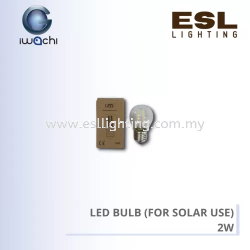 IWACHI LED BULB (FOR SOLAR USE)  2W