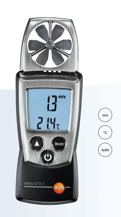 Testo 410-2 Vane Anemometer