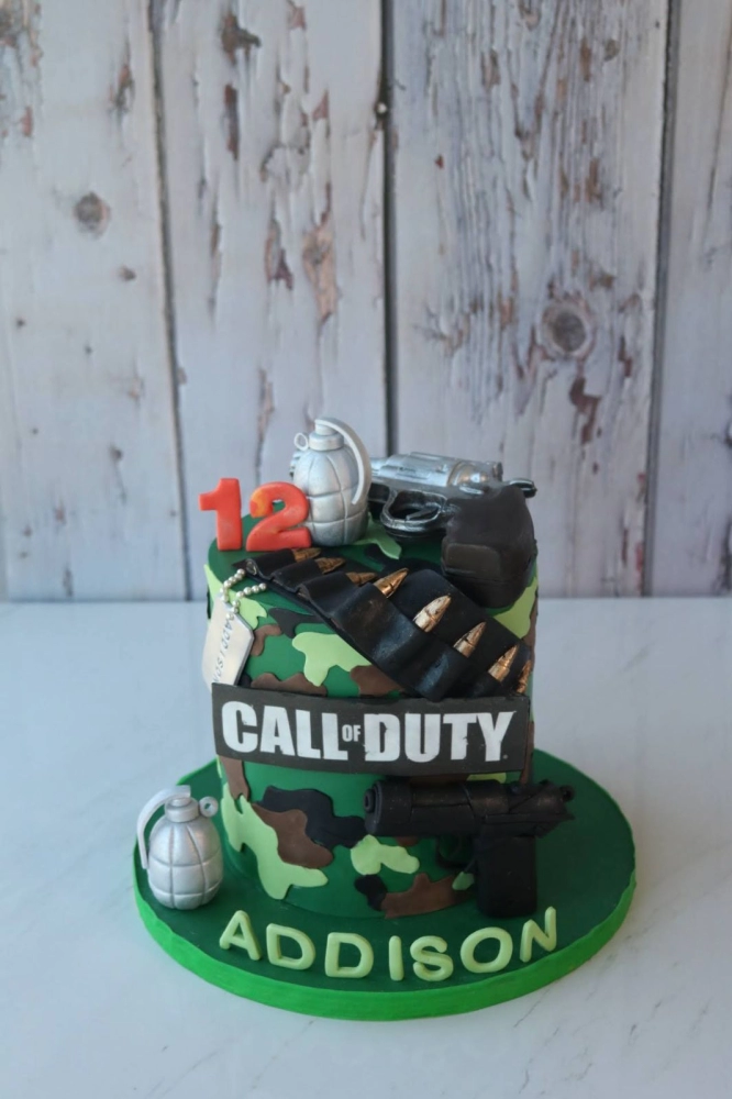 Call of Duty Cake